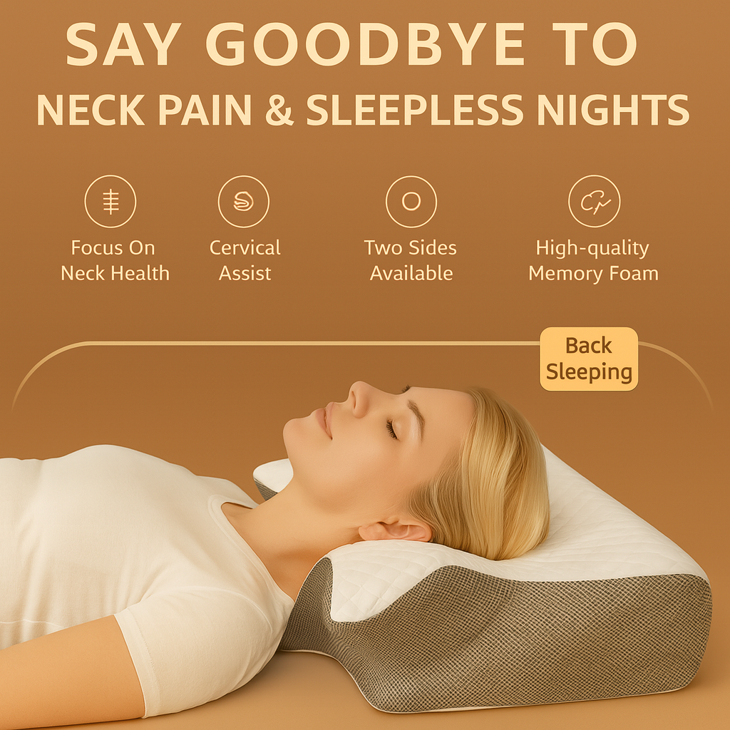 TruAlign Memory Foam Cervical Pillow